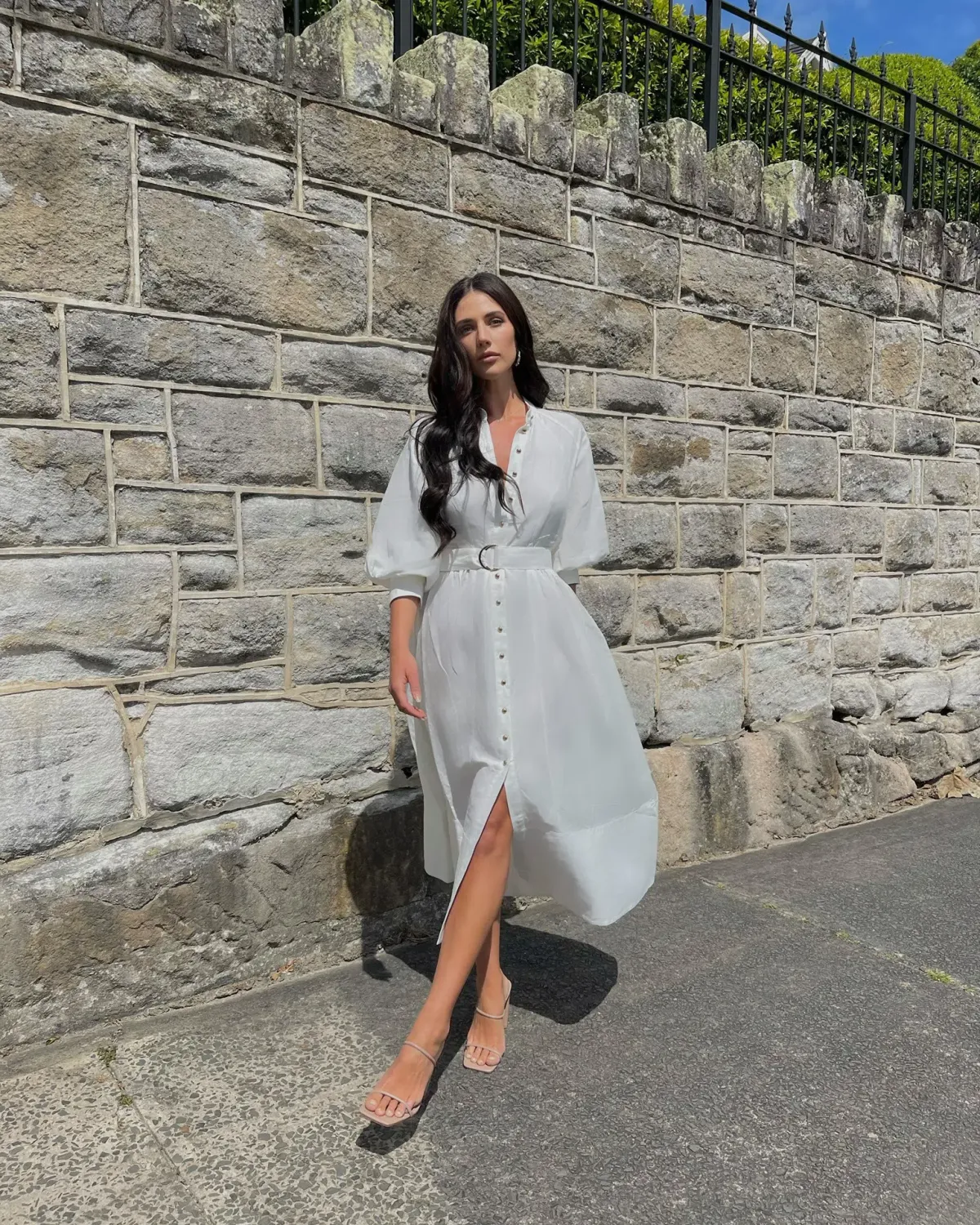 Sheike Piper Dress White Size 14 for rent on The Volte - main image