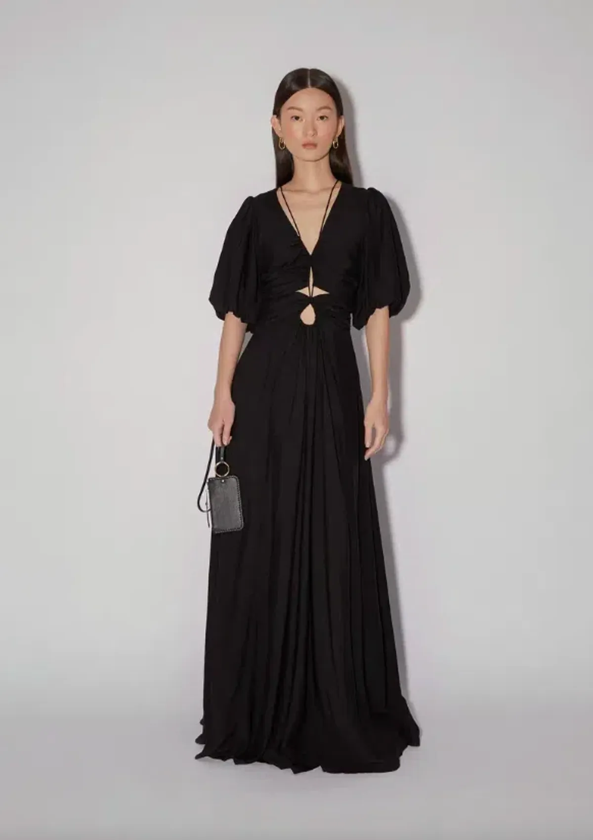 Magali Pascal The Pallida Maxi Dress Black Size 12 - Image 1
