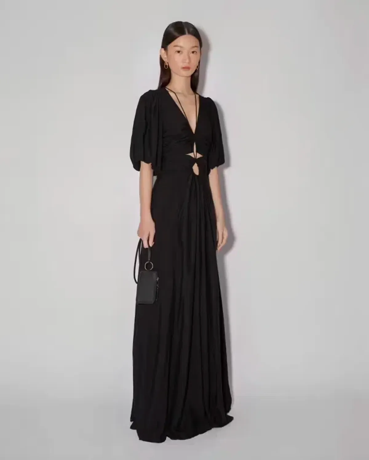 Magali Pascal The Pallida Maxi Dress Black Size 12 - Image 2