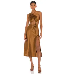 LPA the Label Imani Dress In Brown Size XS/Au 6 for rent on The Volte - image 1