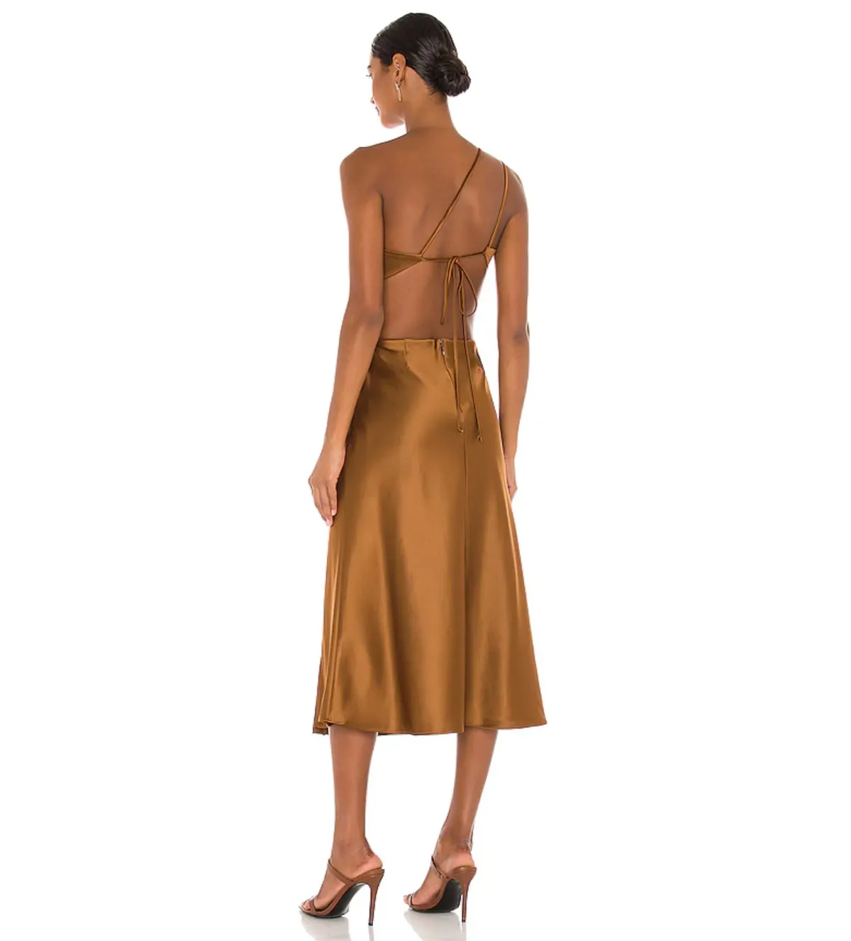 LPA the Label Imani Dress In Brown Size XS/Au 6 - Image 2