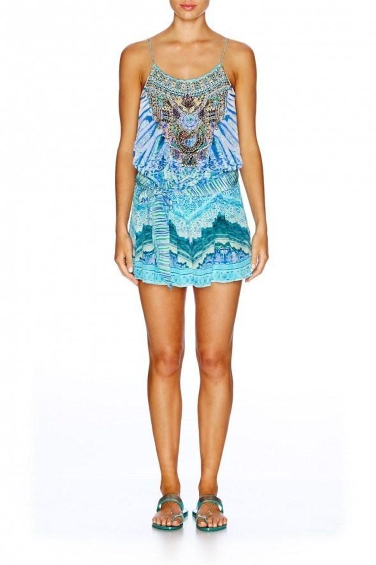 Camilla Topkapi Sky Playsuit Size 1 - Image 2