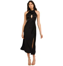 Nicholas Aline Dress Black Size AU 10 for rent on The Volte - image 1