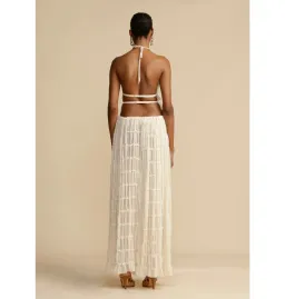 Arcina Ori Juliette Halter Top Cream Size S / AU 8 for rent on The Volte - image 4