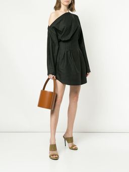 Camilla & Marc Steinem Off Shoulder Dress Black Size 10 for rent on The Volte - image 2
