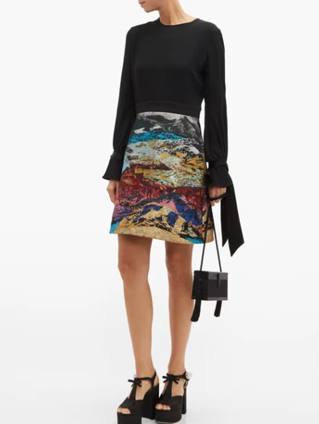 Mary Katrantzou Ligretto dress size 10 for rent on The Volte - main image