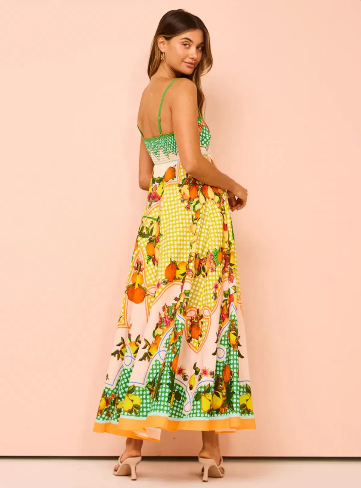 Alemais Lemonis Sundress Print Size 12 - Image 3
