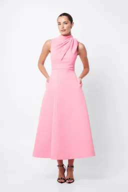 Mossman Cosmic Maxi Dress in Pink Size 10 for rent on The Volte - image 1