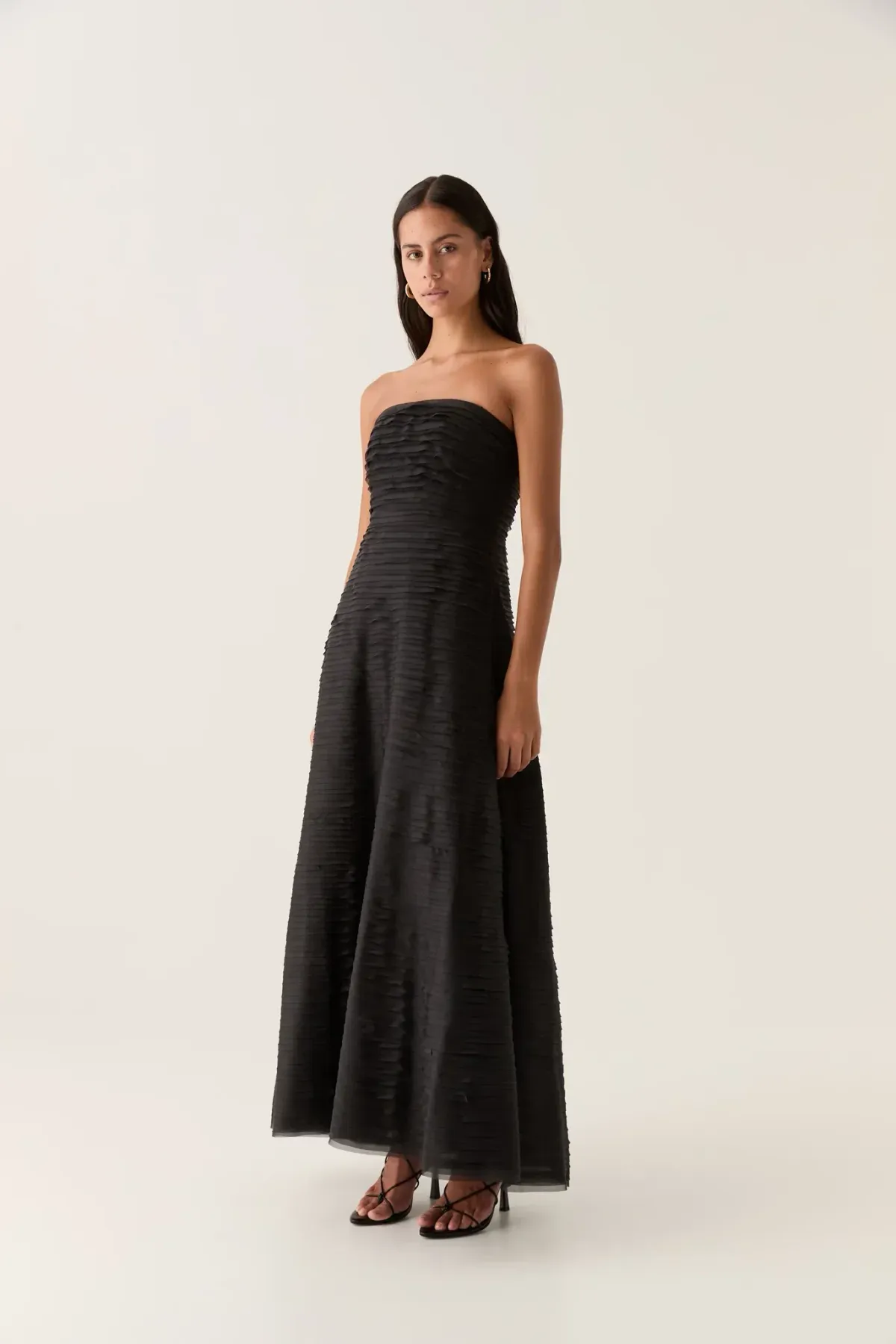 Aje Soundscape Maxi Dress in Black Size AU 10 - Image 3