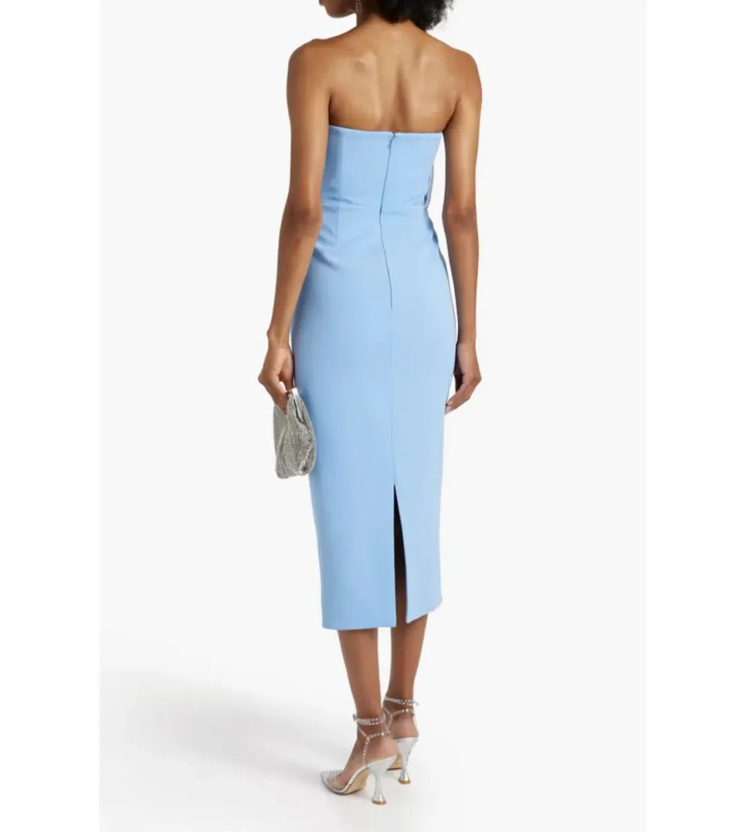 Rachel Gilbert Santiago Dress Sky Blue Size AU 10 for rent on The Volte - main image