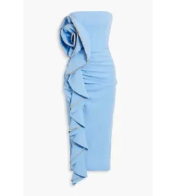 Rachel Gilbert Santiago Dress Sky Blue Size AU 10 for rent on The Volte - image 3