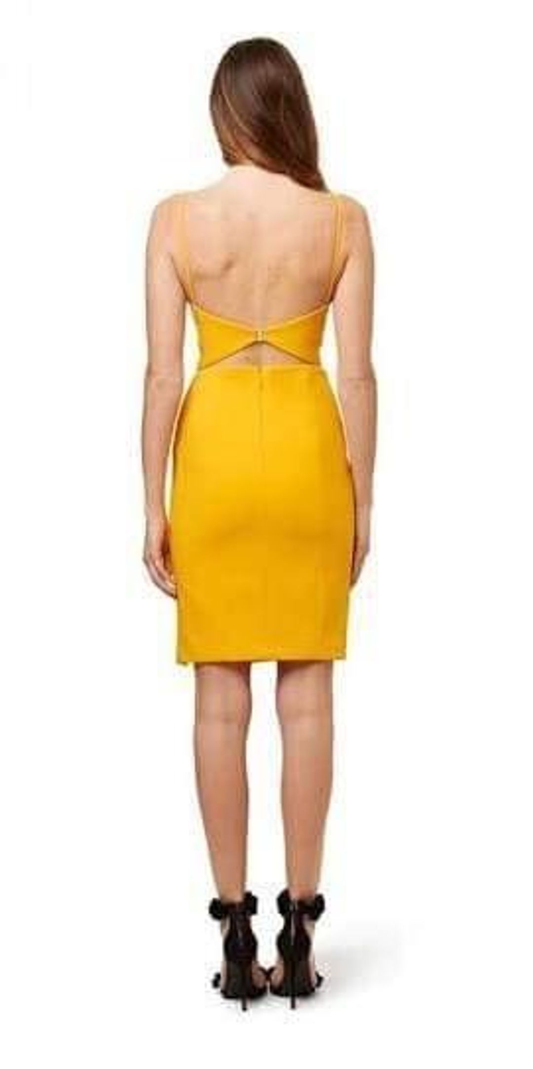 Kookai Honey Dress Yellow Size 12 for rent on The Volte - main image