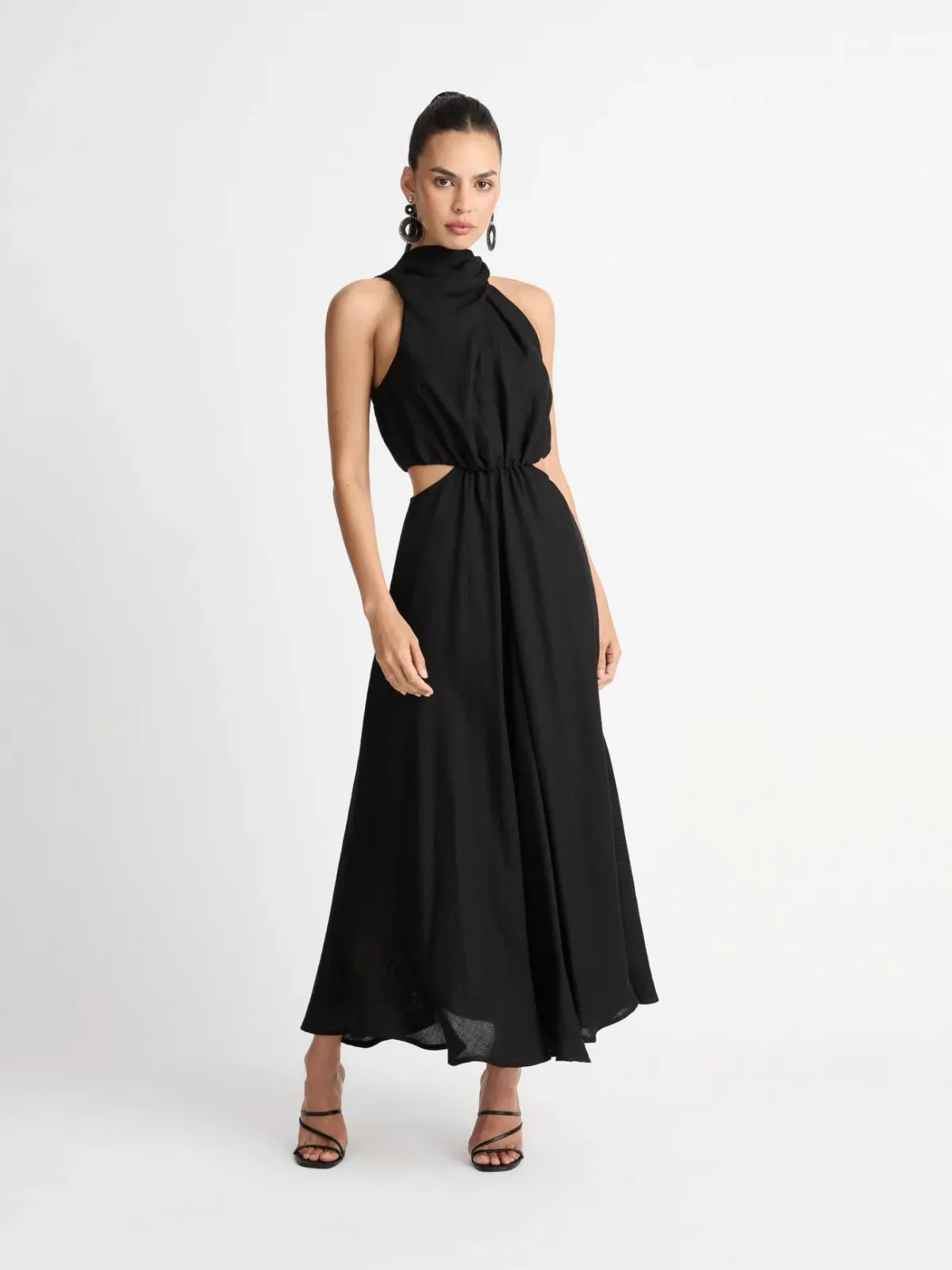 Sheike Amelia Maxi Dress in Black Size AU 8 - Image 1