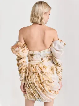 Zimmermann Luminosity Drape Dress Print Size 10 for rent on The Volte - image 2