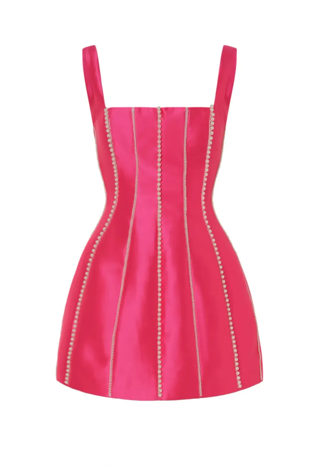 Eliya the Label Tahiti Mini Dress Pink Size 6 for rent on The Volte - main image