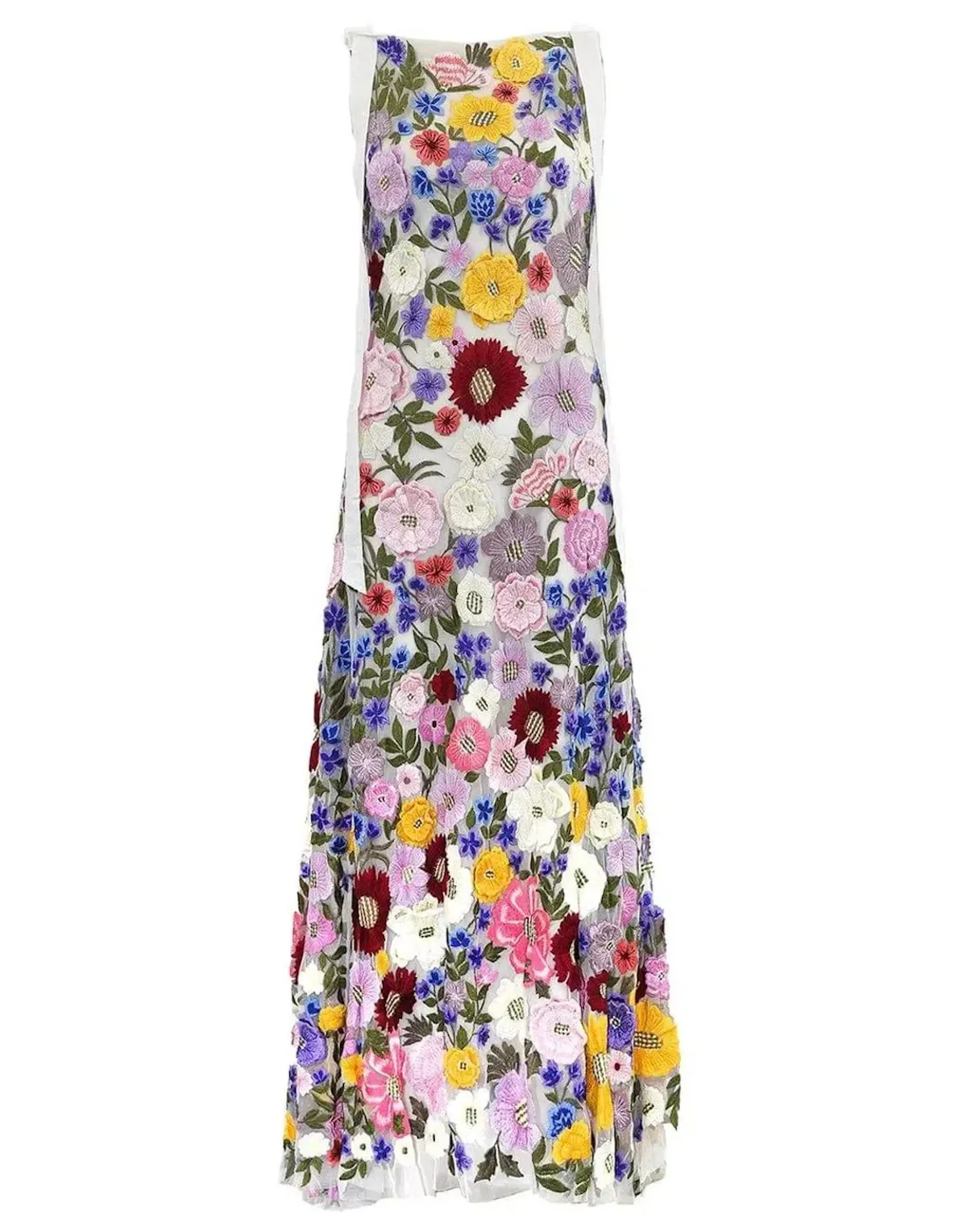 Rachel Gilbert Nya Floral Gown Multi Size 3 / AU 12 - Image 4