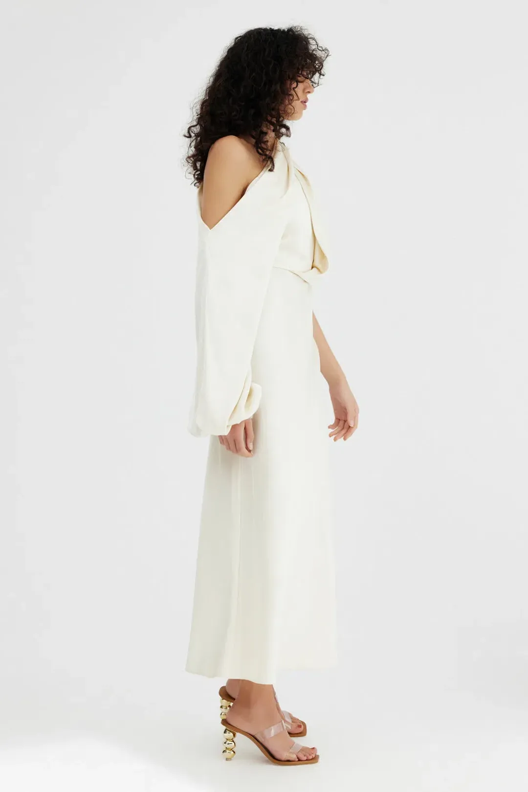 Significant Other Lana Dress Buttercream Size 10 for rent on The Volte - main image