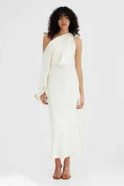 Significant Other Lana Dress Buttercream Size 10 for rent on The Volte - image 1
