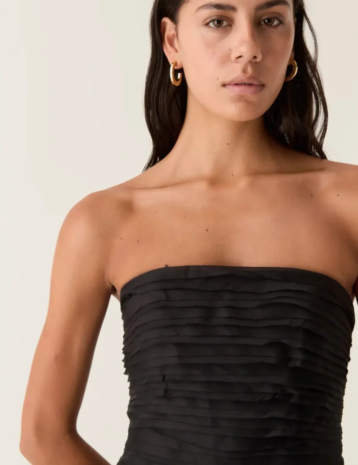 AJE Soundscape Maxi Dress Black Size AU 8 - Image 2