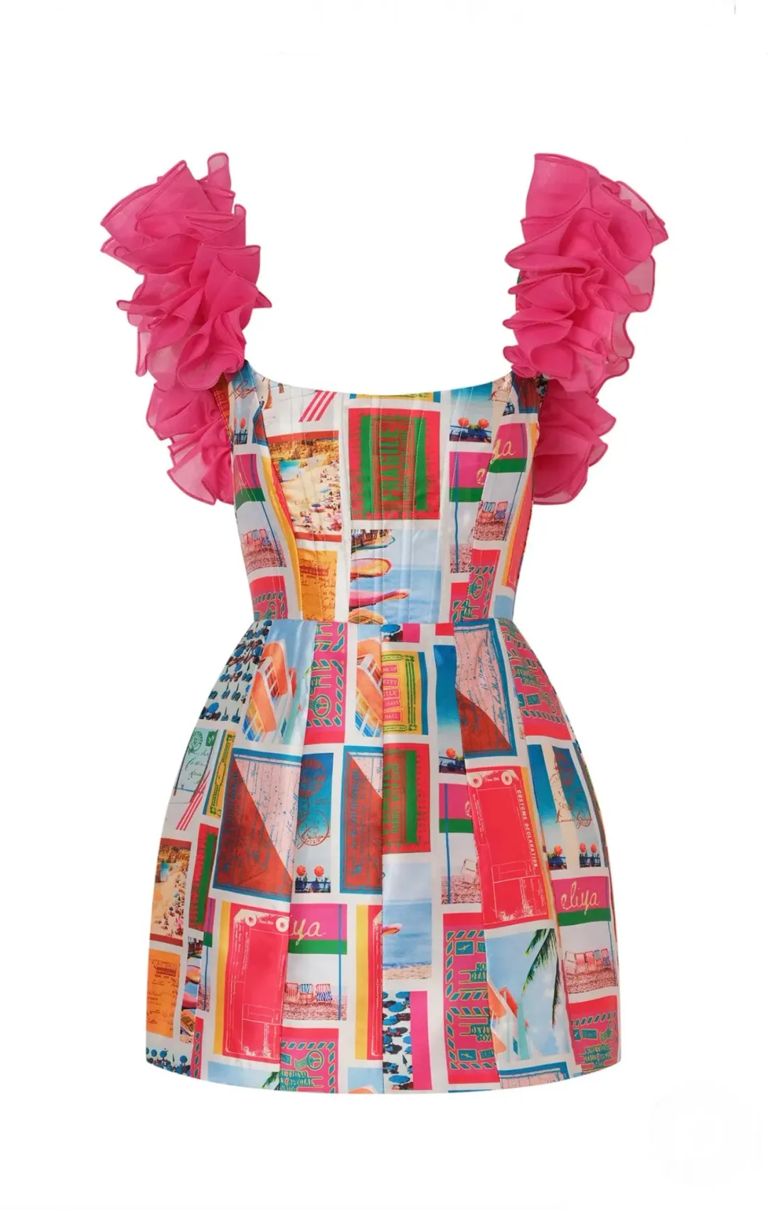 Eliya the Label Ravello Dress Multi Size 10 for rent on The Volte - main image