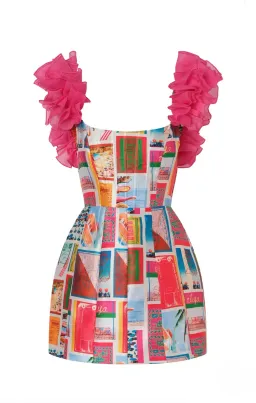 Eliya the Label Ravello Dress Multi Size 10 for rent on The Volte - image 5