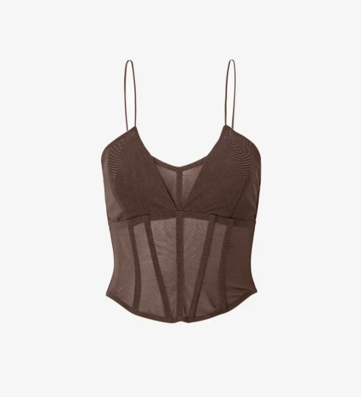 Viktoria and Woods Sigma Bustier Brown Size 6 - Image 3