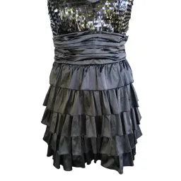 Elle Zeitoune Christina Mini Dress Black Size 10 for rent on The Volte - image 6