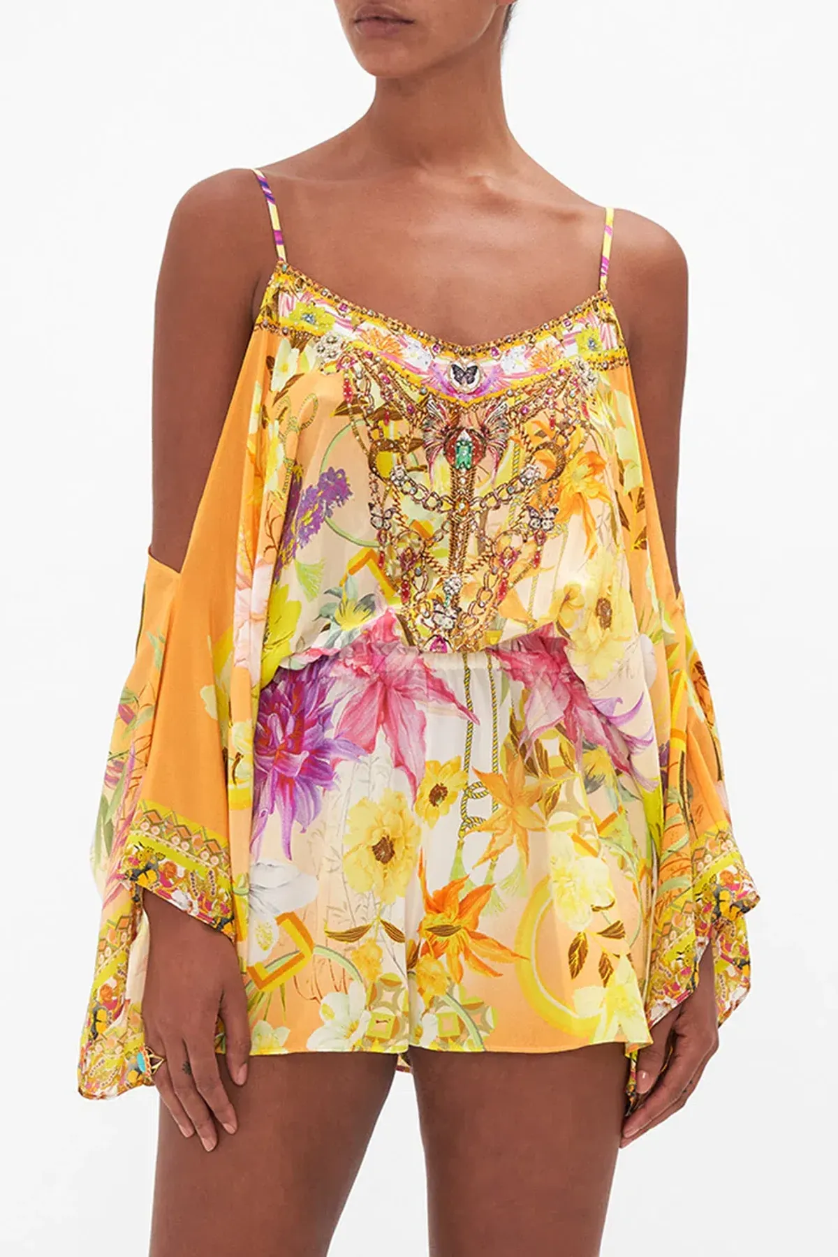 Camilla Franks Drop Shoulder Playsuit How Does Your Garden Grow Size M / AU 12 - Image 2