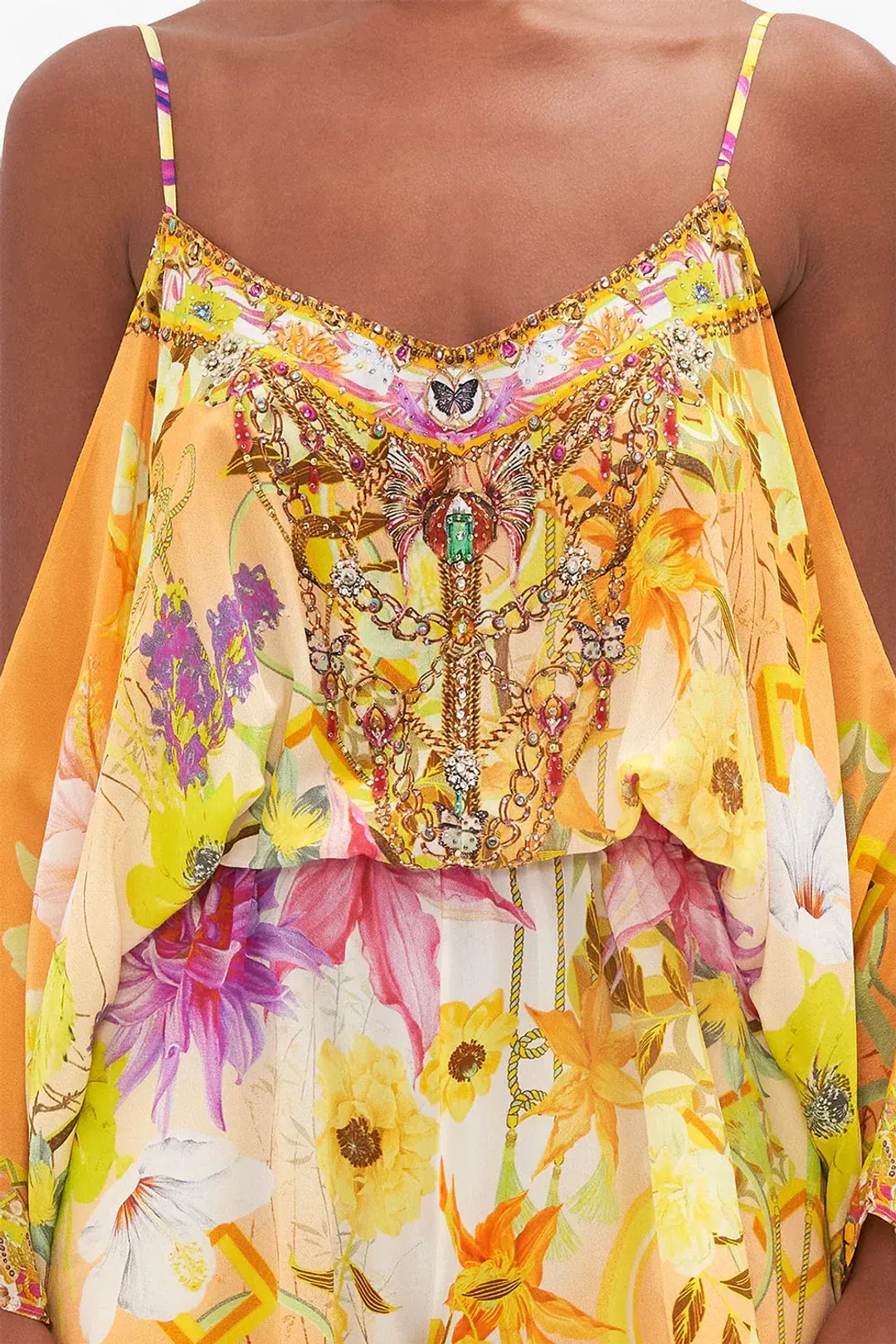 Camilla Franks Drop Shoulder Playsuit How Does Your Garden Grow Size M / AU 12 for rent on The Volte - main image