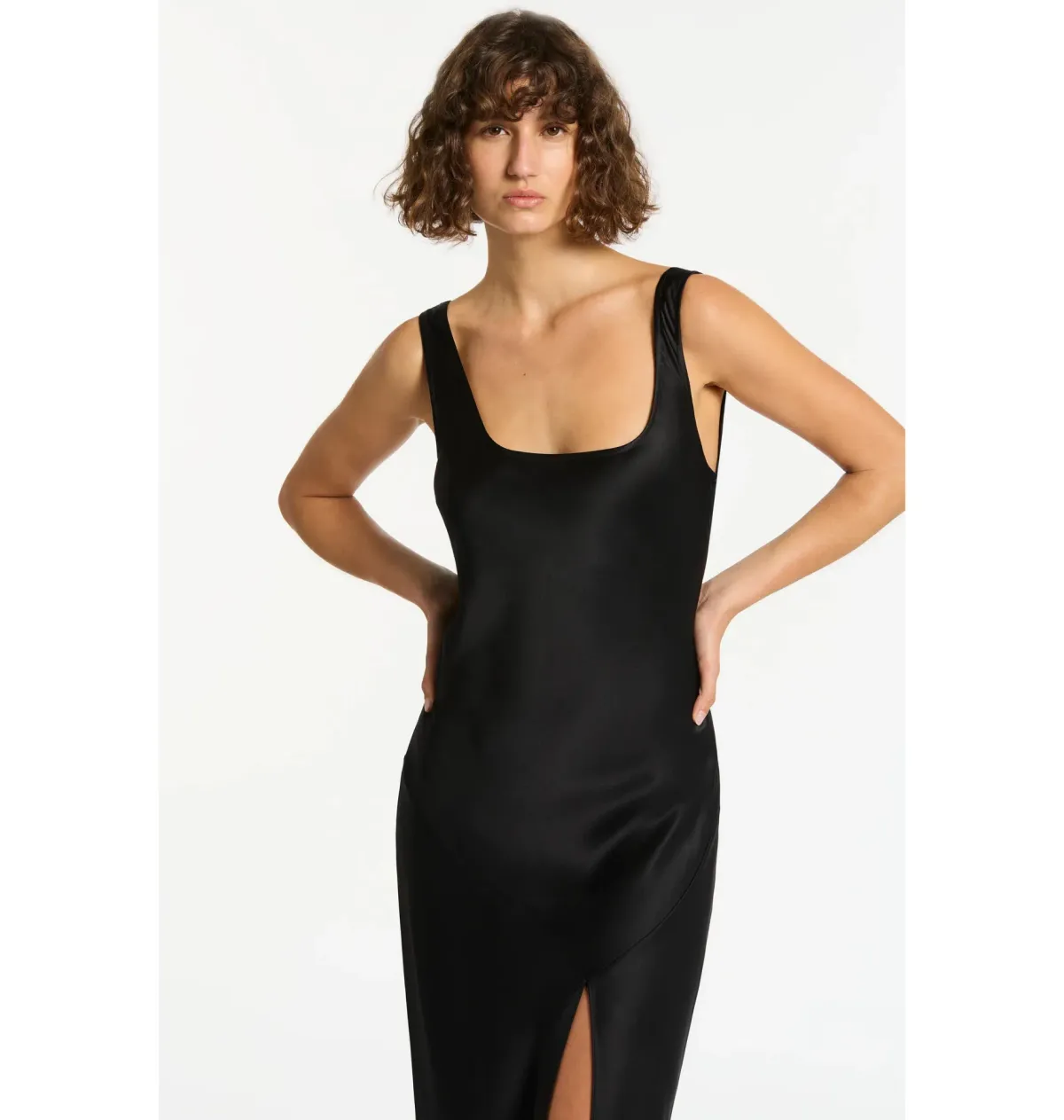 Sir the Label Editta Bias Dress Black Size 0 / AU 6 - Image 2