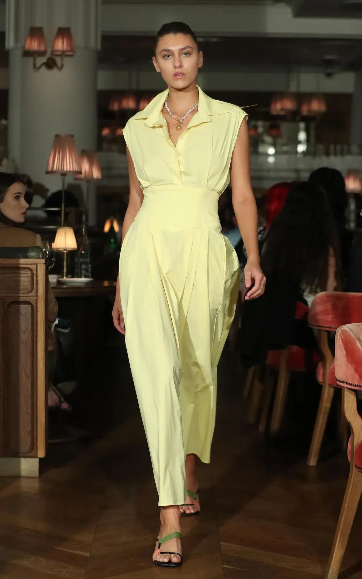 Anna Quan Noor Shirt Dress Yellow Size XS / AU 6 - Image 2