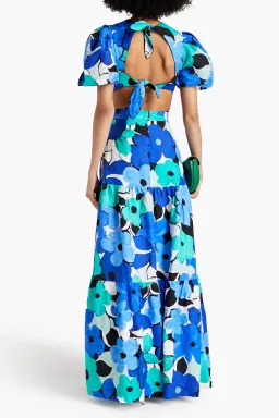 Rebecca Vallance Puglia Floral-print Maxi Dress Size 16 for rent on The Volte - image 2