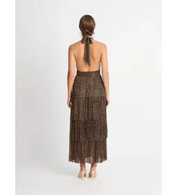 Sheike Galaxy Dress Bronze Size 6 for rent on The Volte - image 2