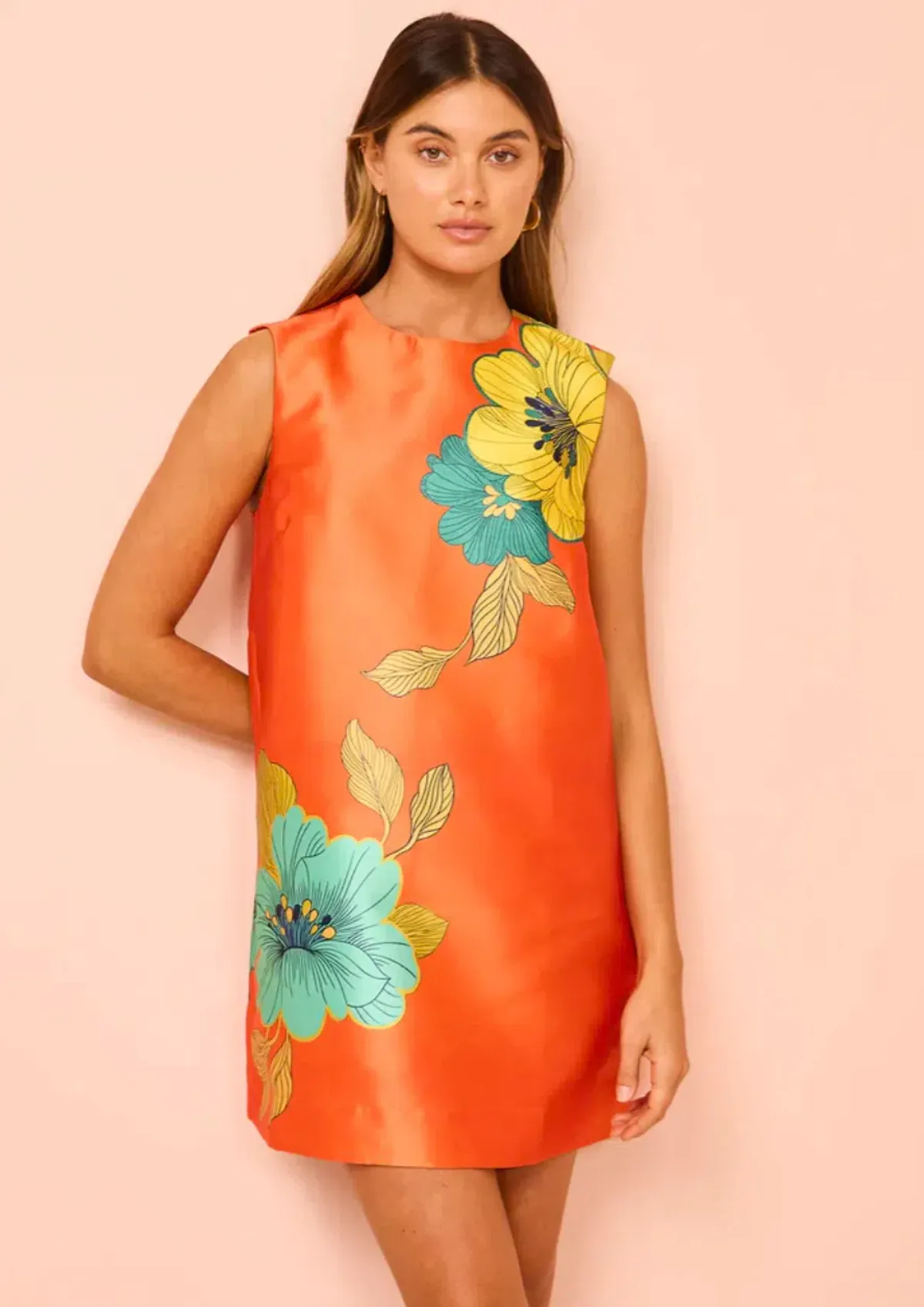 Alemais Piato Mini Dress Floral Size 10 - Image 2