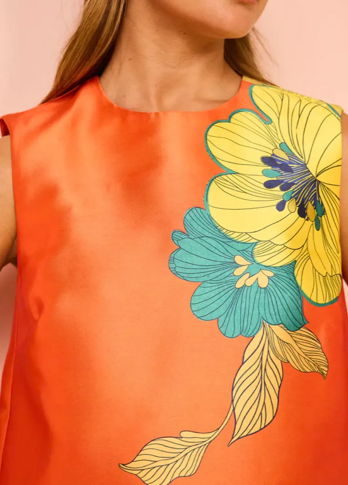 Alemais Piato Mini Dress Floral Size 12 - Image 4