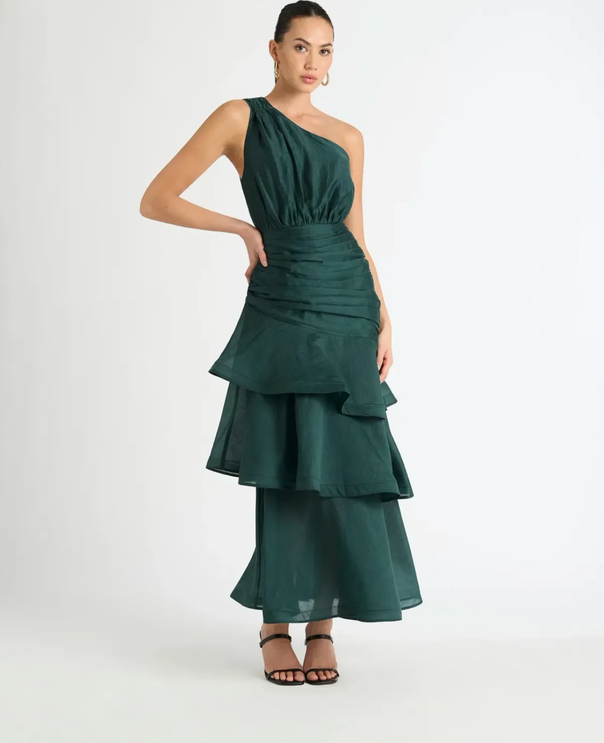Sheike Casablanca Dress Green Size 6 for rent on The Volte - main image