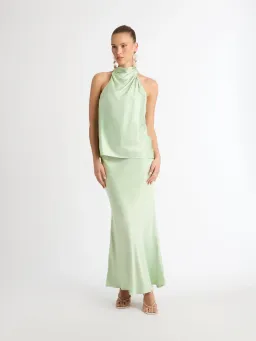 Sheike Stella Longline Top Size 6 and Gracie Skirt Size 8 Set Sage for rent on The Volte - image 1