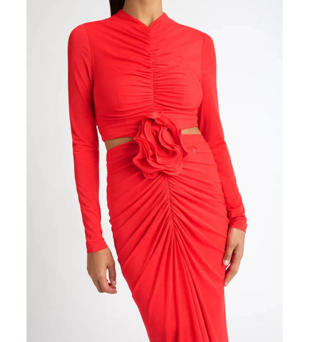 Sheike Signature Maxi Dress Red Size 6 - Image 2
