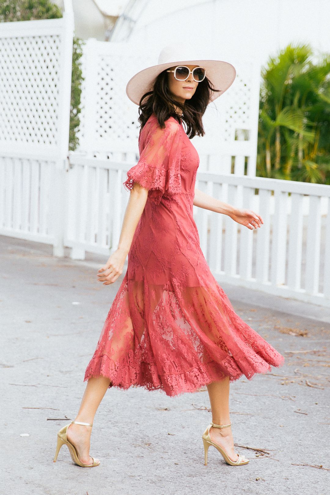Talulah Blind Love Midi Dress for rent on The Volte - main image