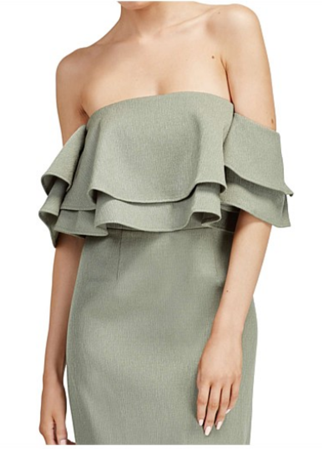 Keepsake the Label Two Fold Dress Green Size 8 for rent on The Volte - main image