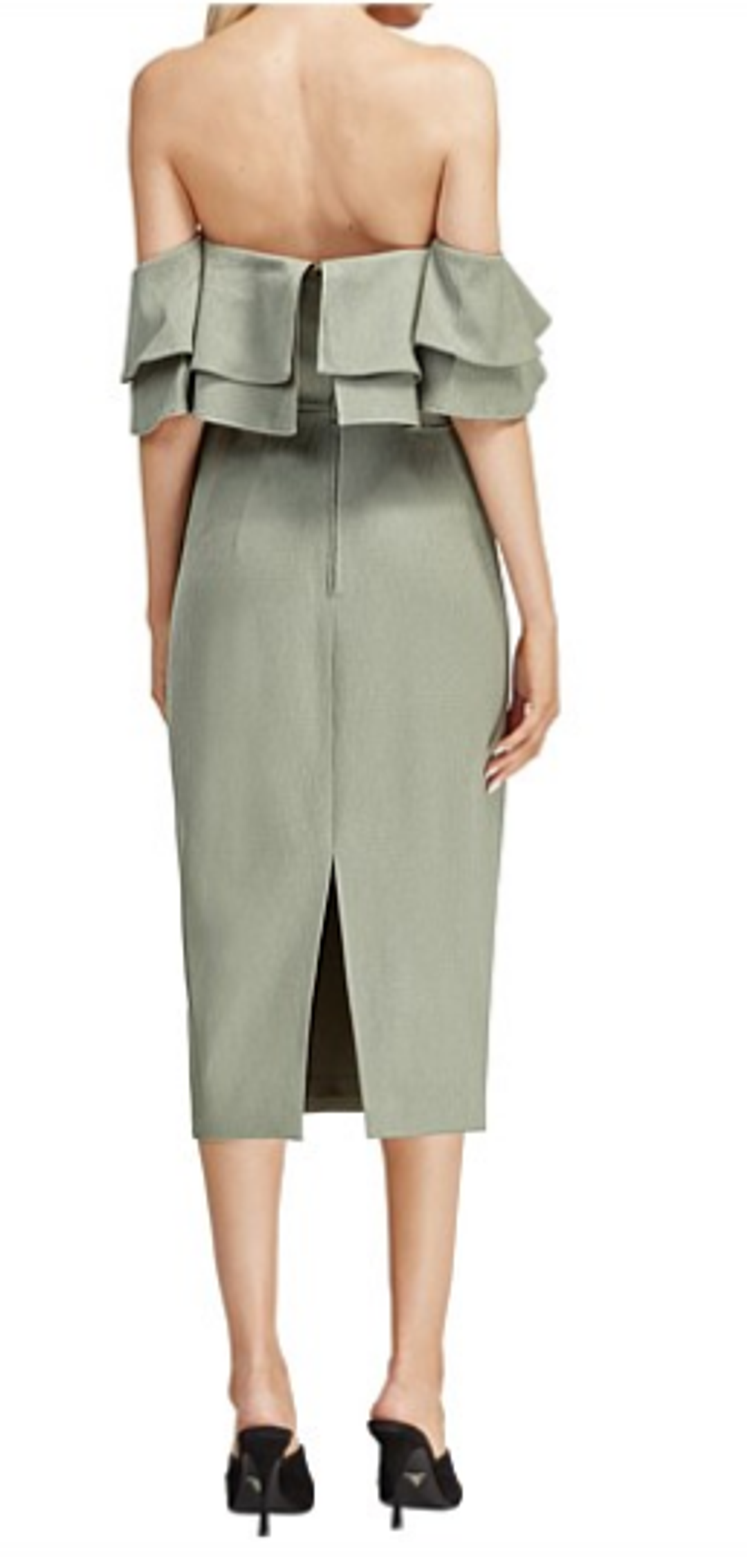 Keepsake the Label Two Fold Dress Green Size 8 for rent on The Volte - main image