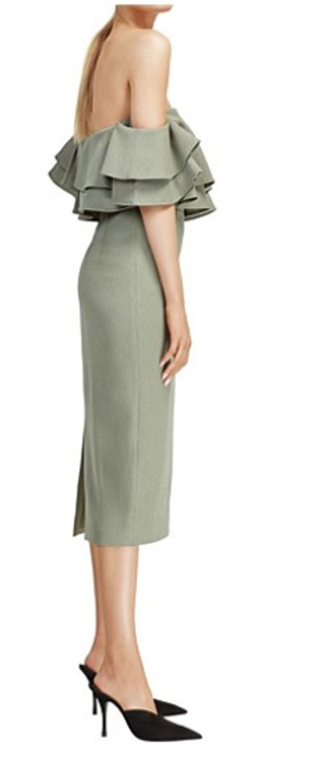 Keepsake the Label Two Fold Dress Green Size 8 for rent on The Volte - main image