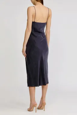 Acler Portland Midi Dress Midnight Size 10 for rent on The Volte - image 3