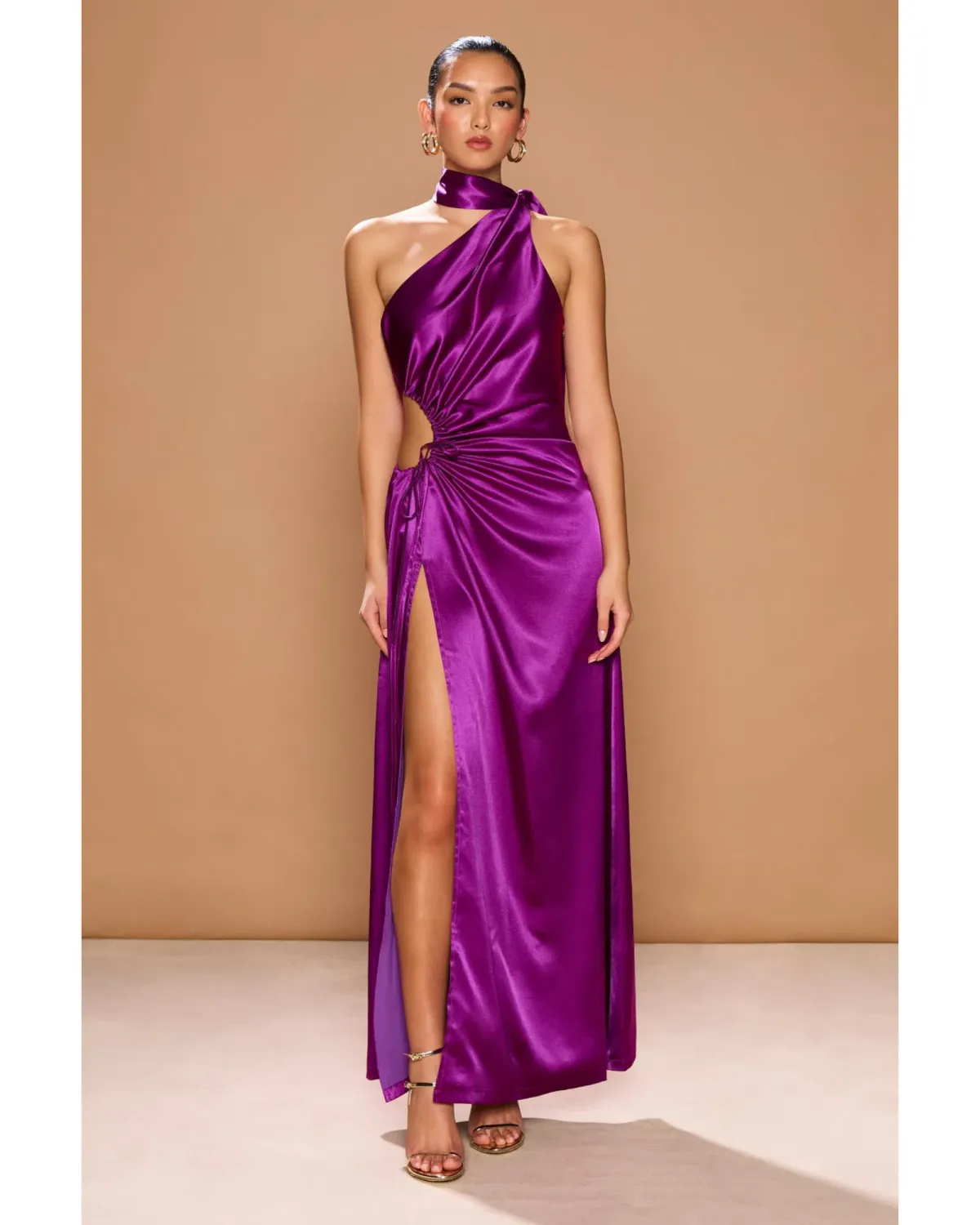 Sonya Moda Alia Maxi Dress Viola Purple Size M / AU 10 for rent on The Volte - main image