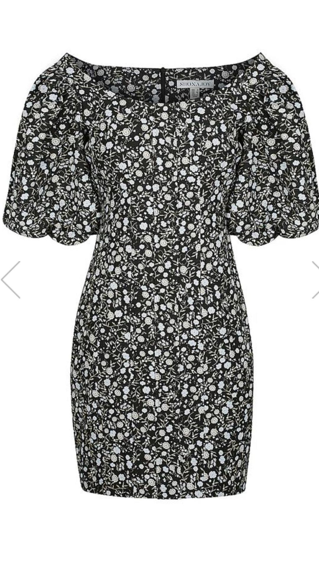 Shona Joy Parker Linen Fitted Mini Dress for rent on The Volte - main image
