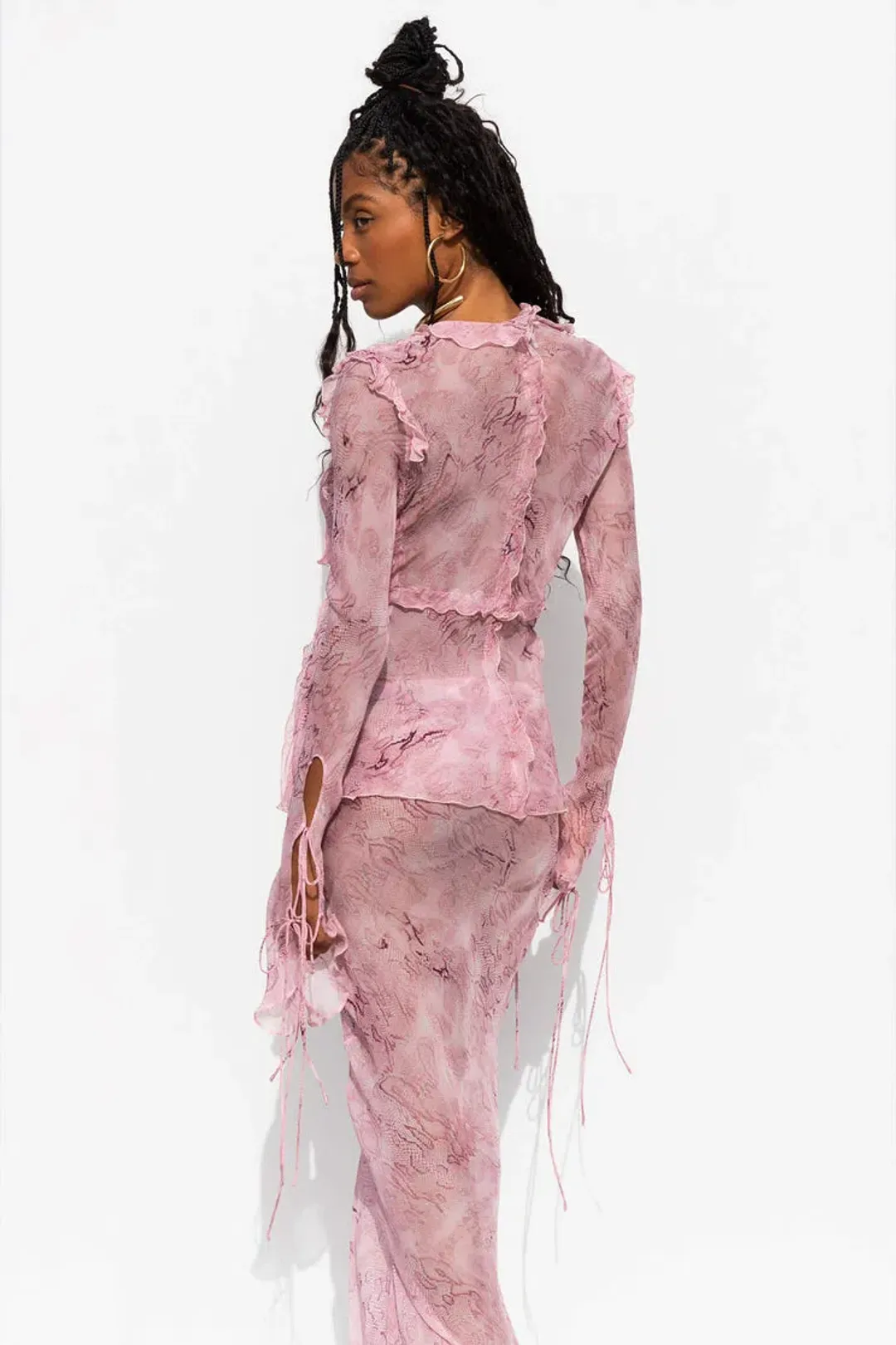 Rat & Boa Cobra Set in Pink Size L/ AU 12 for rent on The Volte - main image