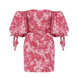 Sheike Ditsy Mini Dress Pink Floral Size 12 for rent on The Volte - image 3