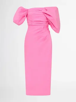 Sheike Ever After Midi Dress Pink Size 10 for rent on The Volte - image 3