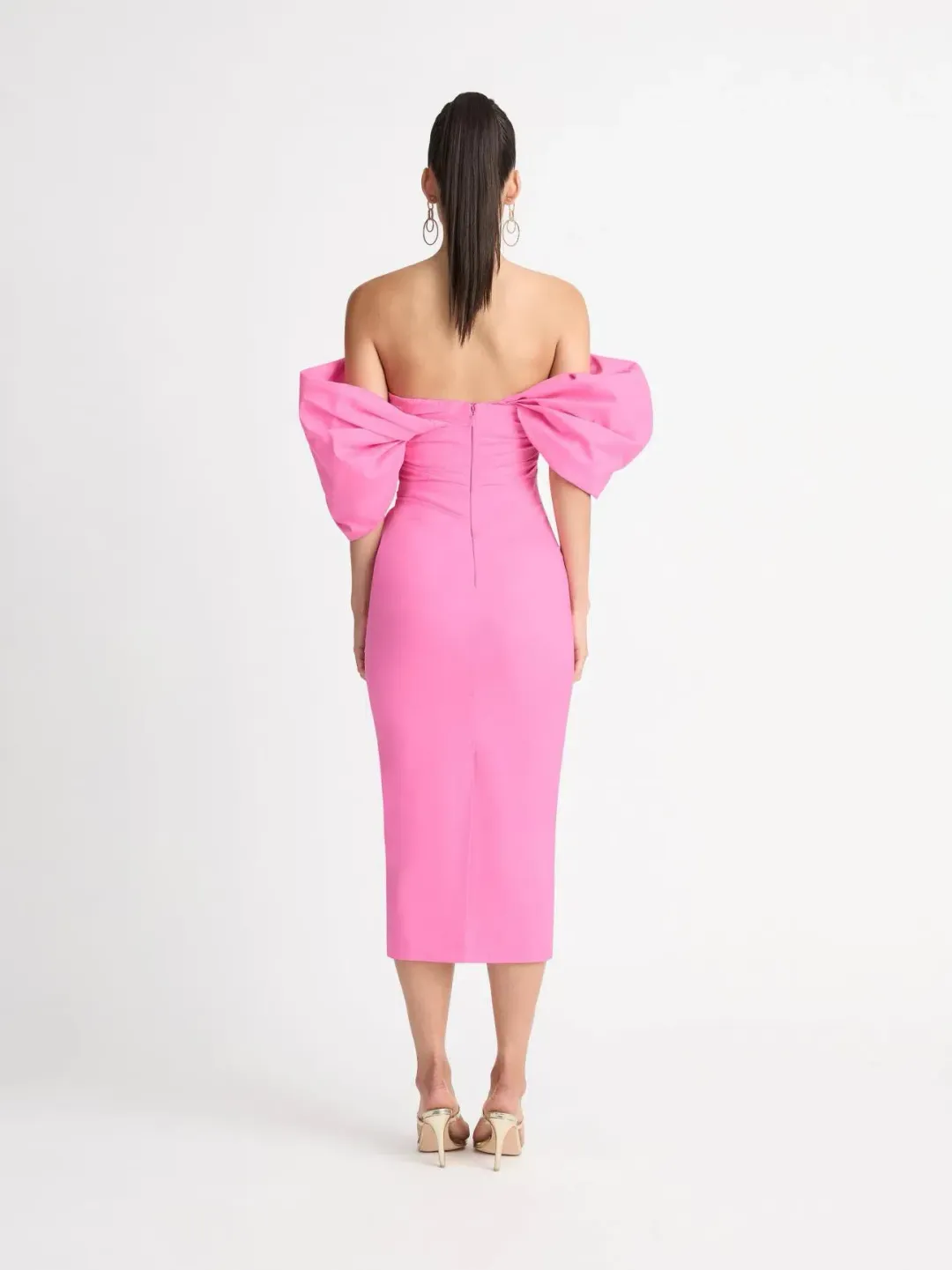 Sheike Ever After Midi Dress Pink Size 10 for rent on The Volte - main image