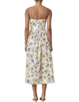 Bec & Bridge Fleurette Midi Dress Floral Size 12 for rent on The Volte - image 4